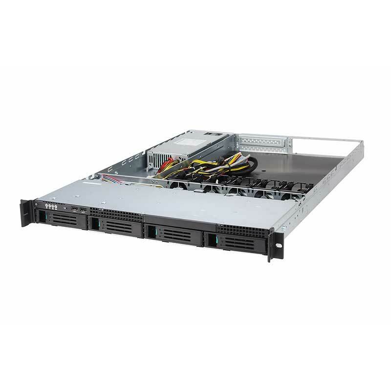 1u Storage Rack mount Hotswap Server Fall die 6GB/Sata Backplane ist standard mäßig mit 500W Netzteil ausgestattet. Leeres Fahrgestell