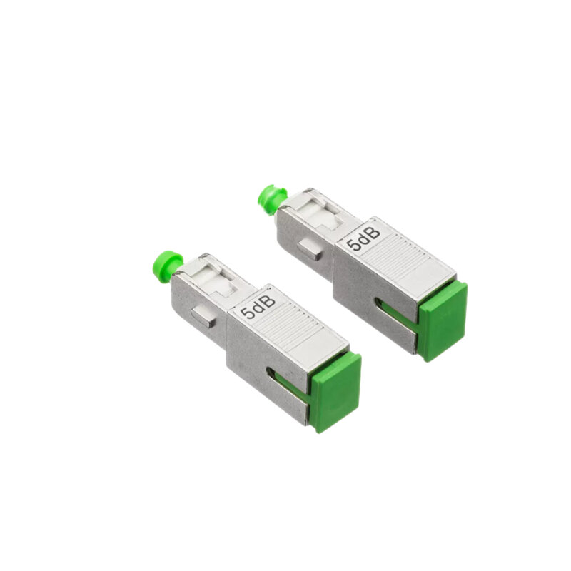 SC/APC 인 및 양 감쇠기, 광섬유 암수 고정 감쇠기 SC, 0-30db