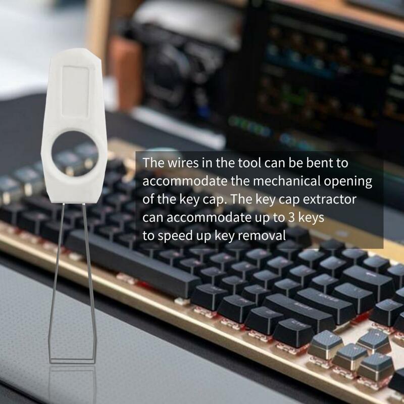 N62 tampa chave extrator universal teclado eixo keycap removedor diy ferramenta de limpeza para teclado mecânico