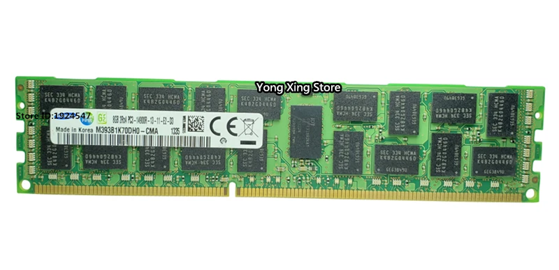 DDR3หน่วยความจำเซิร์ฟเวอร์4GB 8GB 16GB 1333 1600 1866 MHz DDR3 ECC REG 12800R PC3-10600R 14900R ลงทะเบียน rimm X79 X58