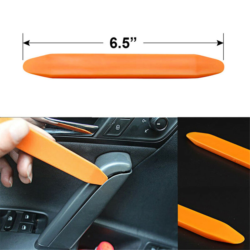 Car Door Clip Panel Decoration Removal Tool Kit Car Interior Rocker Navigation Blade Removal Car Interior Plastic Service Tool