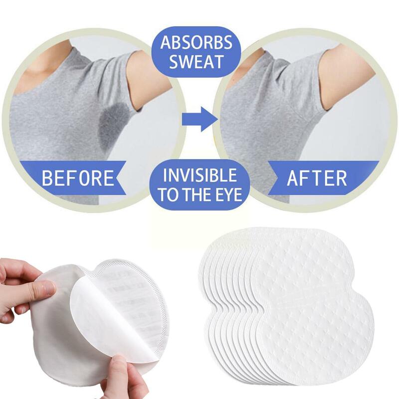 10pcs Underarm Sweat Pads Absorb Liners Underarm Gasket From Sweat Armpit Stickers Anti Armpits Pads for Clothes Deodorant G1H9