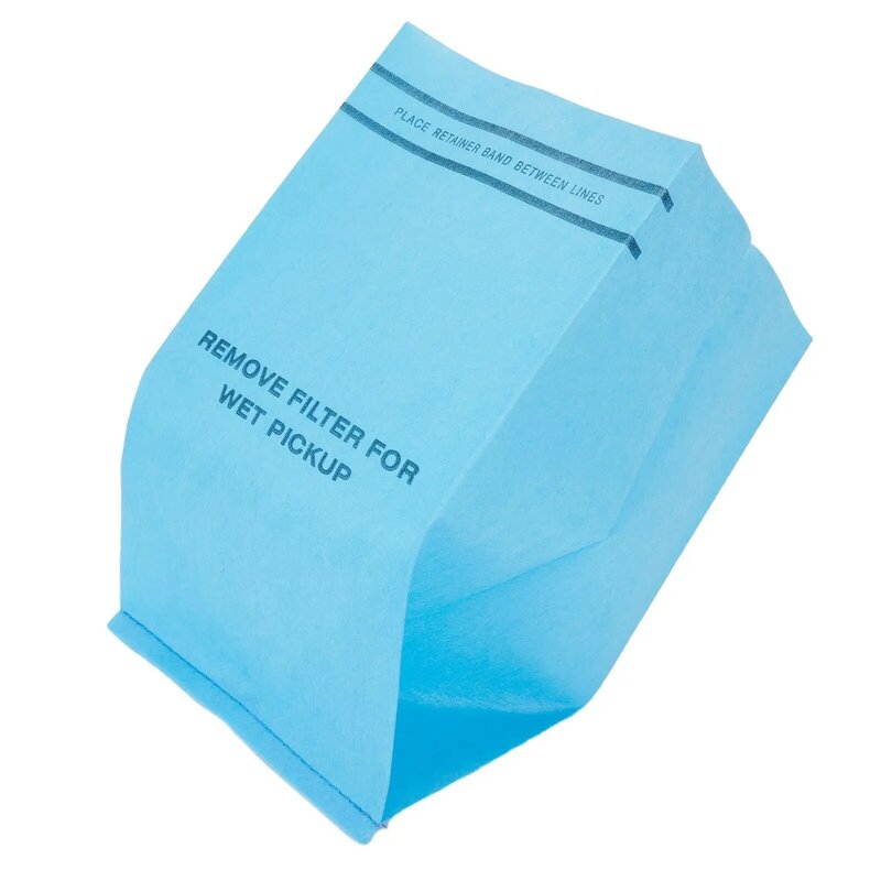 Set di sacchetti filtro sacchetti filtro con fasce 6 pezzi aspirapolvere da 2.5 galloni con vestibilità durevole per MultiFit VF2000 Wet/Dry di alta qualità