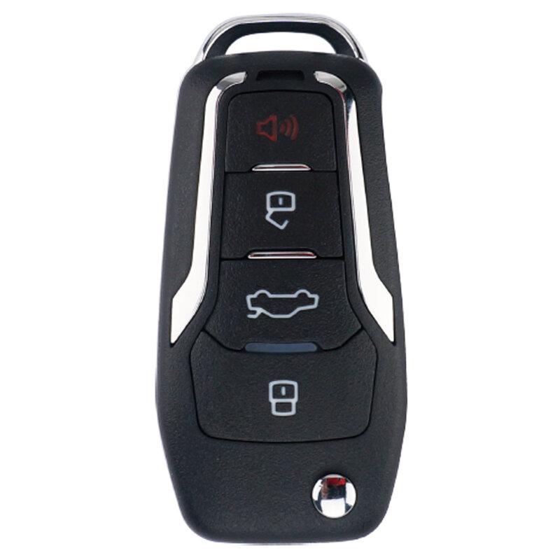 XNRKEY Verbesserte Flip Remote Schlüssel 4D63 Chip 315Mhz für Ford Escape Focus C-Max Transit Auto Schlüssel mit HU101 Klinge FCC: OUCD6000022
