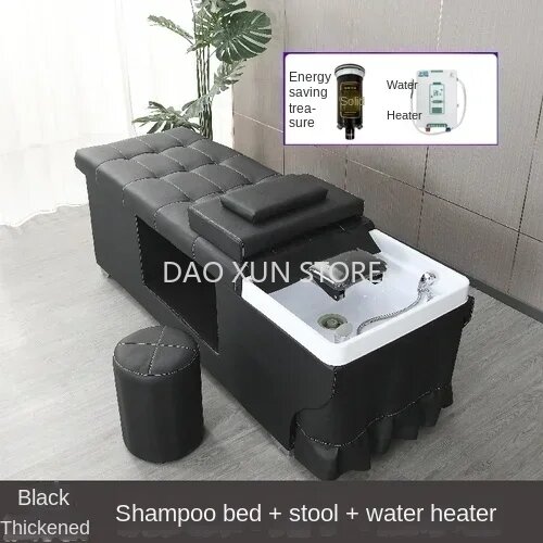 Luxo Cabeça Spa Shampoo Cadeira, Circulação De Água, Conforto, Lavagem De Cabelo Japonês, Shampouineuse, Equipamentos De Salão, MQ50SC
