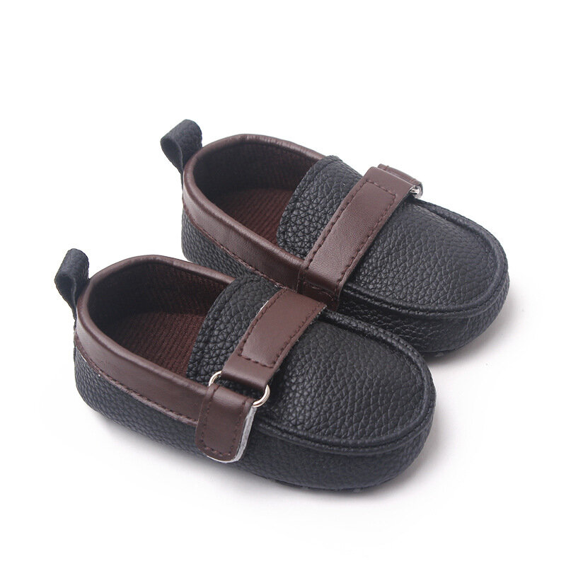 Brand Infant Crib Shoes for Boys Loafers Toddler Soft Sole Leather Moccasins Baby Items Bebes Accessories Newborn Footwear 0-18M
