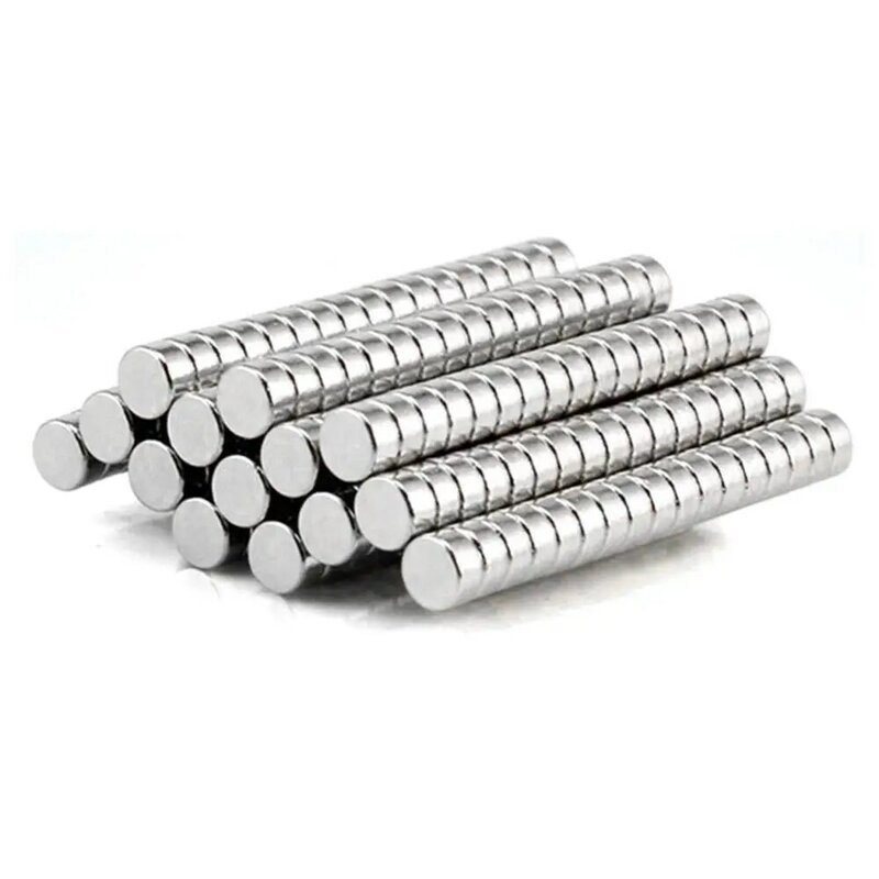 Dropshipping!! 50Pcs 4x2mm Round Shape Rare Earth Neodymium Super Strong Magnetic NdFeB Magnet