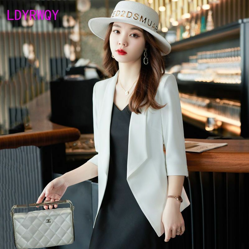 Short Suit Coat Women's Spring/Summer 2023 New Cardigan Fashionable Loose Fit Small Casual Suit Blazers