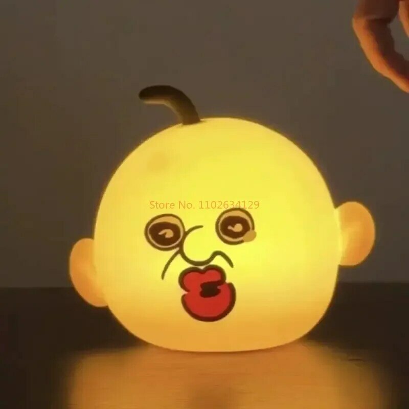 New Bangbang Funny Patting Night Light Nightlight For Bedside Bedroom Living Room Decorative Giving Funny Gifts To Friends