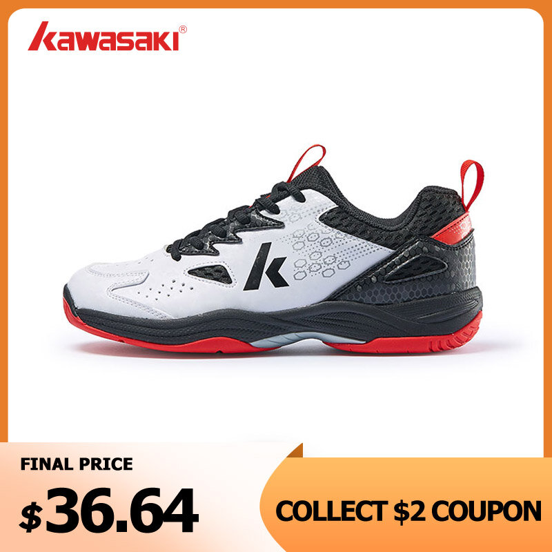 Kawasaki-zapatos de bádminton para hombre, zapatillas deportivas transpirables, diseño antiarrugas, A3307