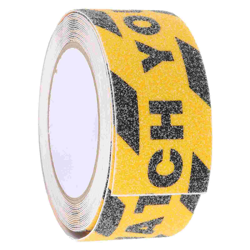 Step Warning Sticker Snow Road Tape Wet Floor Sign Nail Decals Caution Anti-slip Tapes Work
