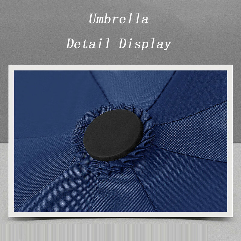 Paraplu Met Reflecterende Automatische Strips Paraplu Business Vouwen Reverse Regenkleding