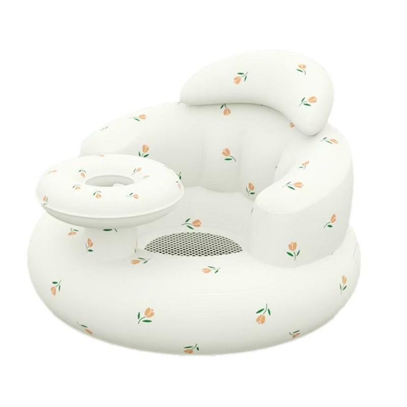 Tragbares Rückenlehnen sofa für Baby Hochs icherheits stuhl aufblasbarer Kleinkinds tuhl für 3-36 Monate Babys tütz sitz Sommer Kinder hocker