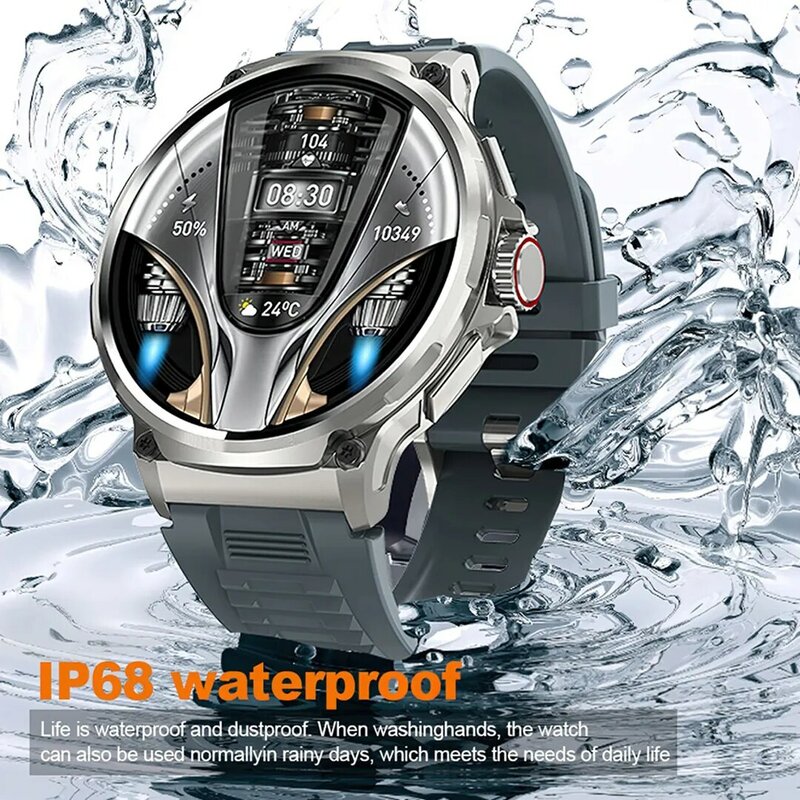 COLMI V69 1.85 pollici HD Bluetooth Call Smart Watch uomo sport Fitness Tracker cardiofrequenzimetro 710mAh Smartwatch per XIAOMI Android