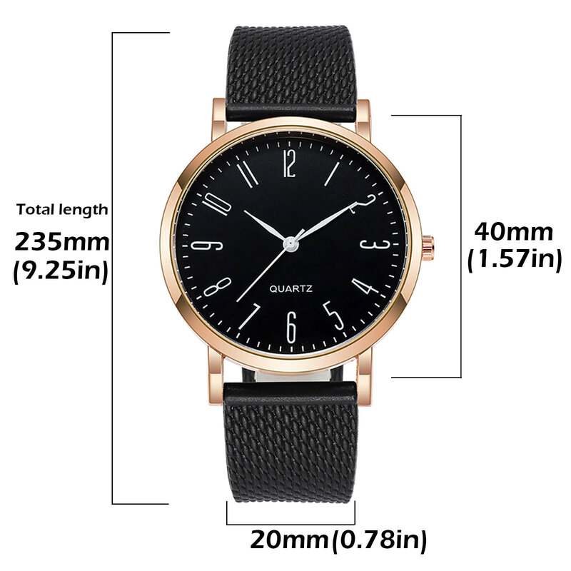 1596#-7 Men's Quartz Watch Business Digital Men's Watch Mesh Strap Watch Exquisite Diminutive Wrist Watches For Men Erkek Kol Sa