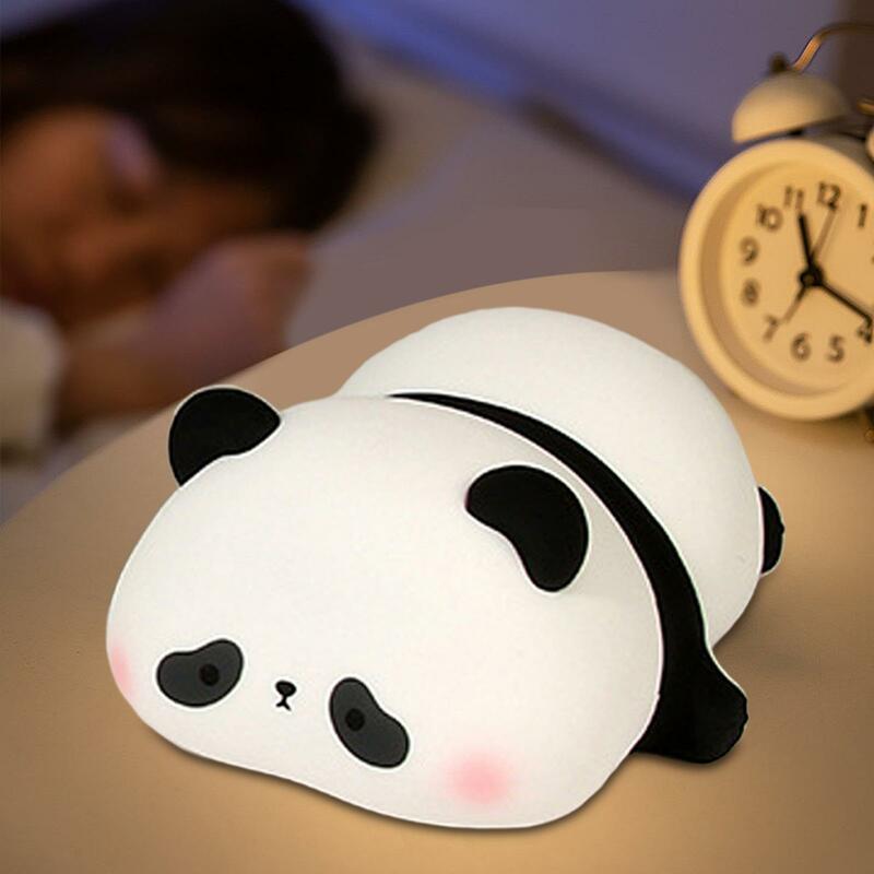 Lámpara LED recargable por USB para niños, luz nocturna de dibujos animados para dormitorio, lactancia materna, decoración de escritorio para dormir, novedad