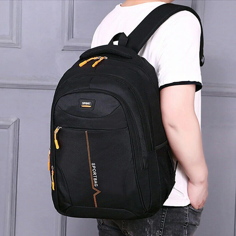 School Bags 14 Inch Laptop Backpacks Waterproof Nylon 29L Casual Shoulder Bagpack Travel Teenage Men's Backpack Mochila