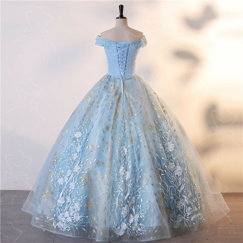 Светильник синие коктейльные платья для выпускного вечера, вечернее банкетное платье, элегантное платье принцессы для взрослых