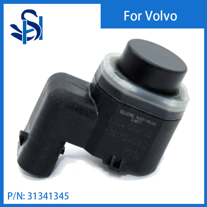Sensor de estacionamento PDC para Volvo, cor do radar, preto, C30, S60, S80, V40, V60, V70, XC60, XC70, 31341345