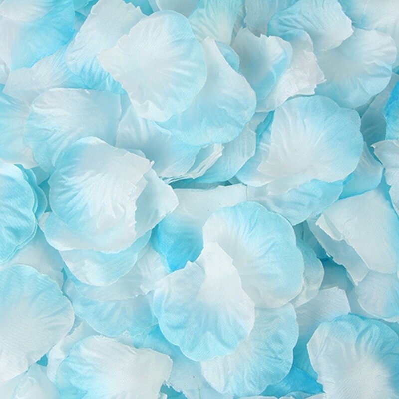 กลีบกุหลาบจำลองดอกไม้ประดิษฐ์5*5ซม. 100ชิ้น/ล็อตตกแต่งห้องแต่งงานดอกกุหลาบ
