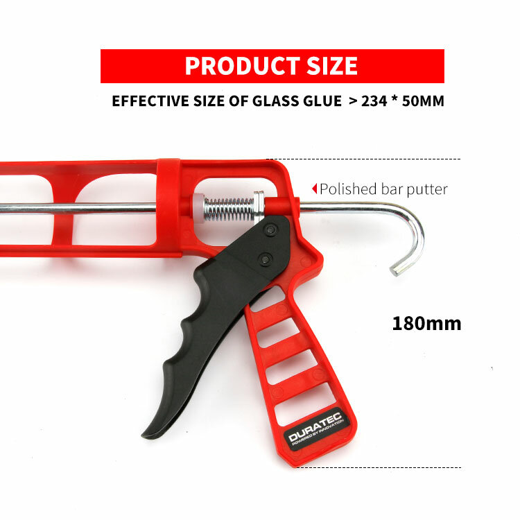 Nieuwe Stijl Lichtgewicht Handmatige Kitpistool Glas Lijmpistolen Verf Afwerking Gereedschap Lijmafdichtingen Voor Deuren En Ramen