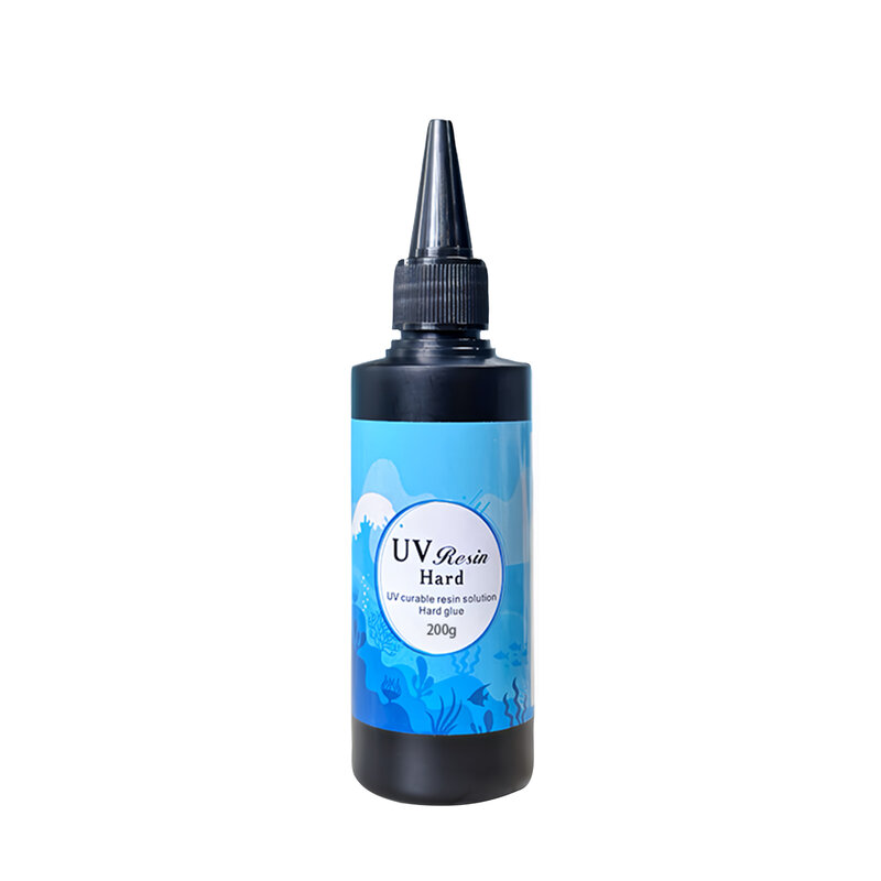 Highly Transparent Resin UV Glue Non-yellowing Odorless Fast Curing UV Glue for Handmade DIY Jewelry Crafts