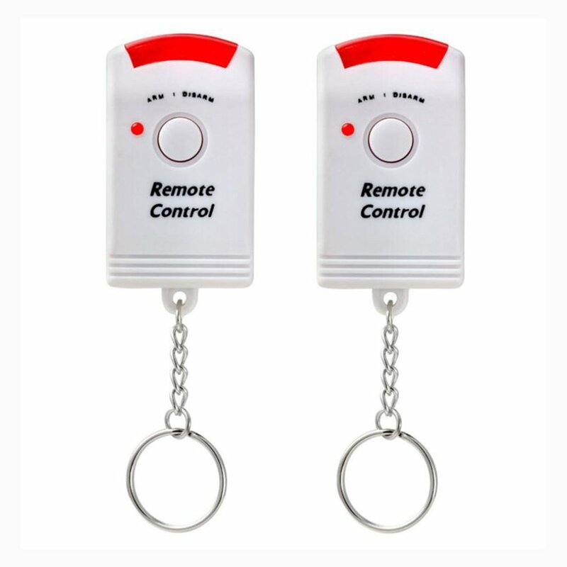 Wireless PIR Motion Sensor Detector Alarm Door Window for Home Shed Garage Caravan Alarm Security System With 2 Remote Controls