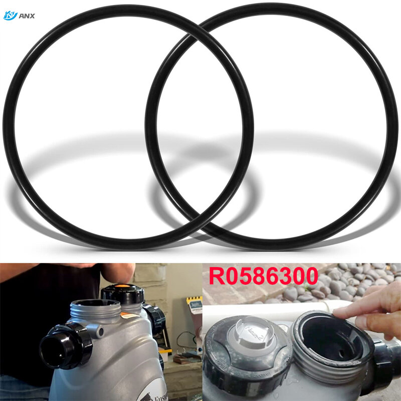 ANX 2 Pcs R0586300 Large VITON Collar O-Rings Replace for The Zodiac Nature 2 Fusion, Fusion Soft, Inground, Vision Aboveground