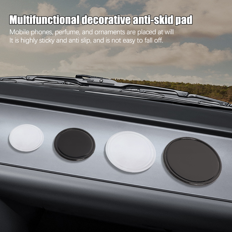 Deska rozdzielcza samochodowa bardzo samoprzylepne antypoślizgowe ozdoby ściereczka pyłochłonna stałe lepkie podkładki antypoślizgowe akcesoria do wnętrz samochodowych