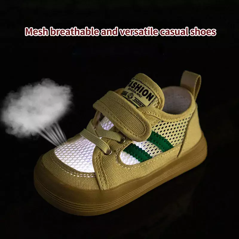 Children's Casual Shoes 2023 New Boys Girls Mesh Shoes Kids Breathable Sport Shoes Children's Outdoor Footwear