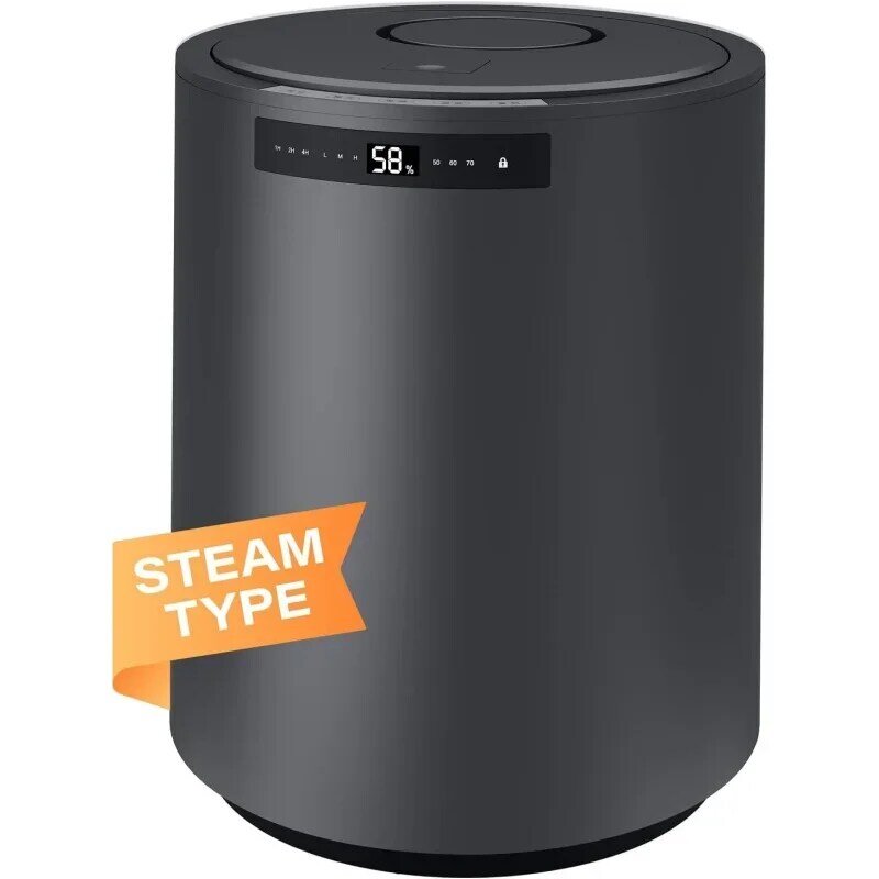 Humidifiers for Large Room, Y&O 10L(2.64Gal) Steam Whole House Humidifier for Plants, Filterless Design, Auto Shut Off, 3 Le