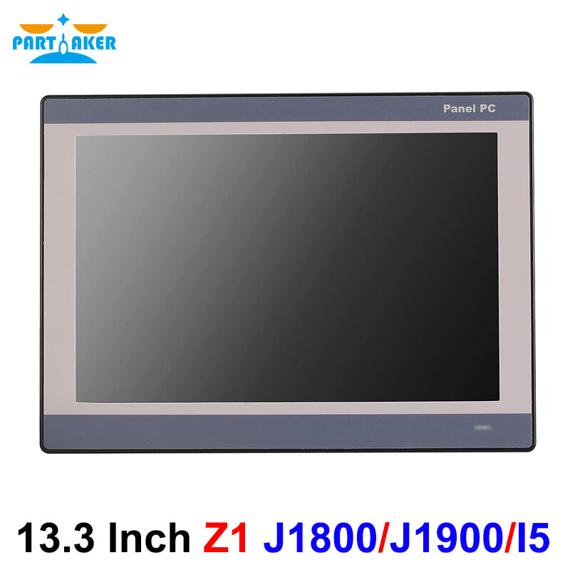 15 Inch Tft Industriële Panel Pc 5 Wire Resistive Touch Screen Intel J1800 J1900 I5 Voorpaneel IP65 Fanless Vga