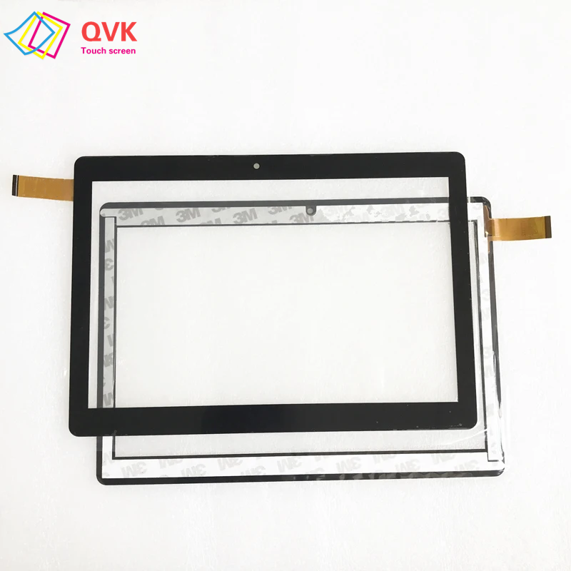 Tablet PC layar sentuh kapasitif, panel kaca sensor digitizer layar sentuh 10.1 inci untuk Hyundai HyTab Pro 10LC1