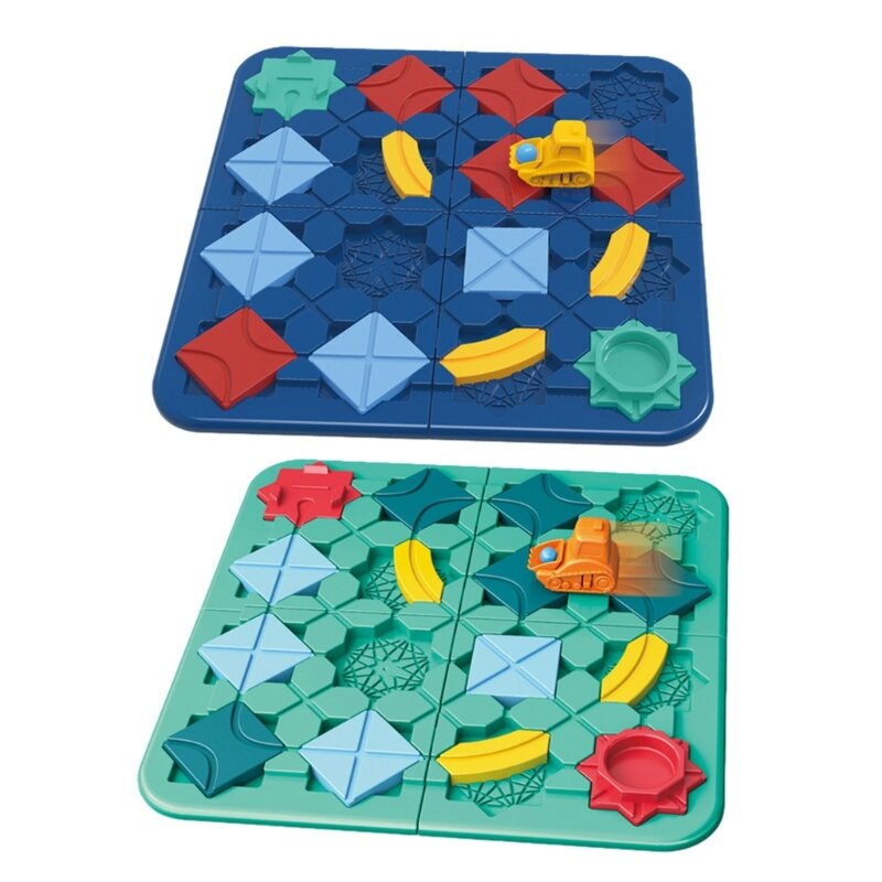 Desafiante laberinto rompecabezas juguete para niños mejora resolución problemas y habilidades observación 3