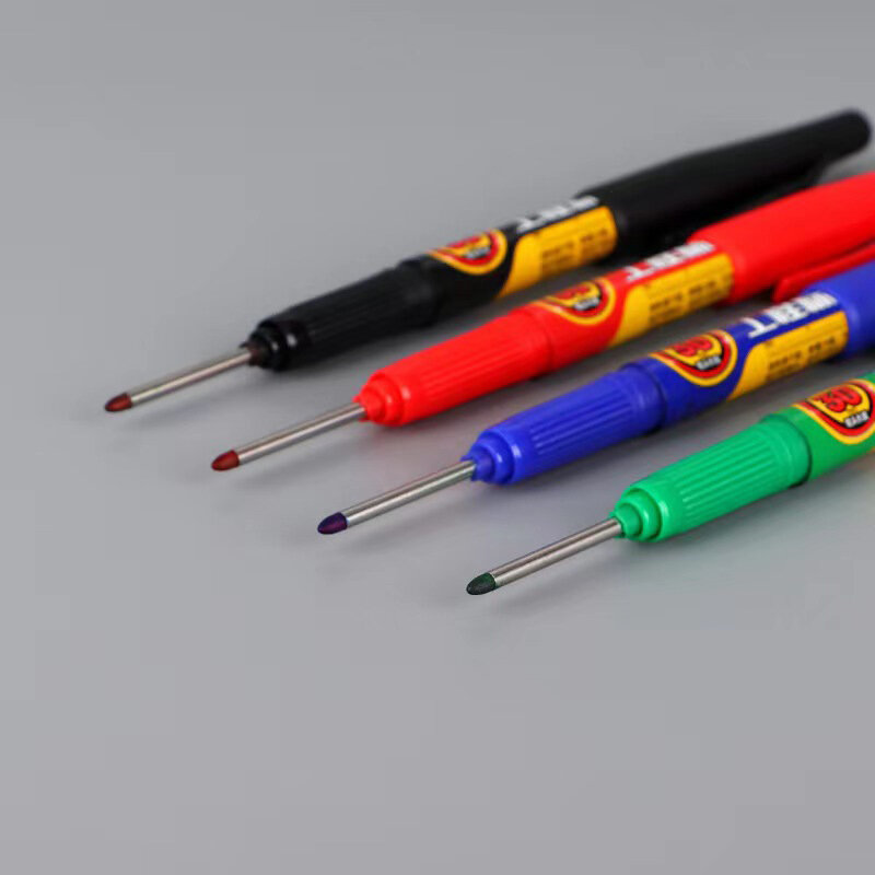 Long Mouth Head Marker Pen, Multipurpose Marker, Impermeável Hardware Decoração, Hydro Woodworking Markers, 20mm