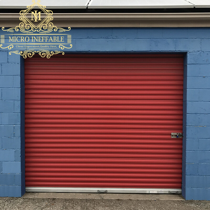 Cheap Price Superior Quality Entry Electric Automatic Roll Up Garage Doors Storage Garage Steel Roller Shutter Door