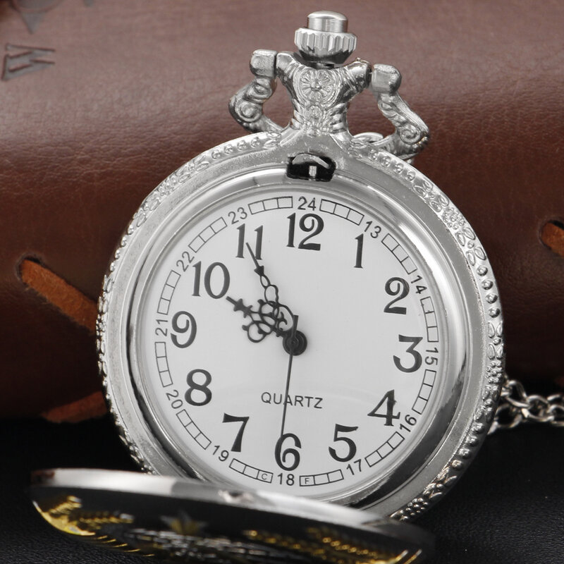 男性と女性のためのクラシックなスタイルのクォーツ時計,カスタマイズ可能なチェーンポケット付きのジュエリー