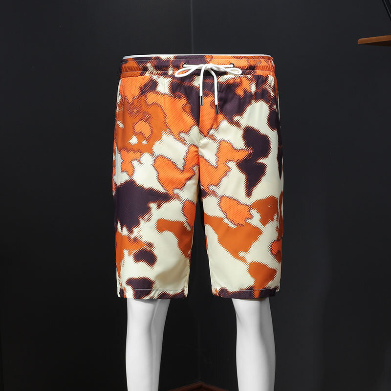 Pantalones cortos finos de marca de lujo para hombre, pantalones cortos de diseñador, ropa de lujo 5XL, verano 2024