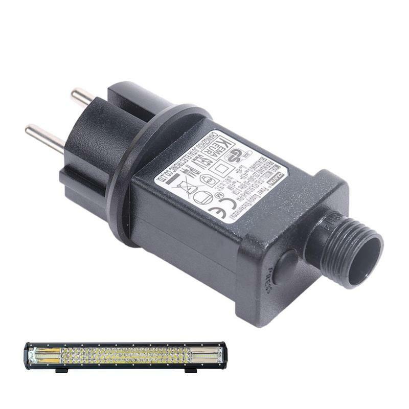 LED transformador de alimentação para luzes LED, baixa tensão, LED substituição Driver, EU Plug, controlador impermeável, 4.5V, 0.6A, 31V