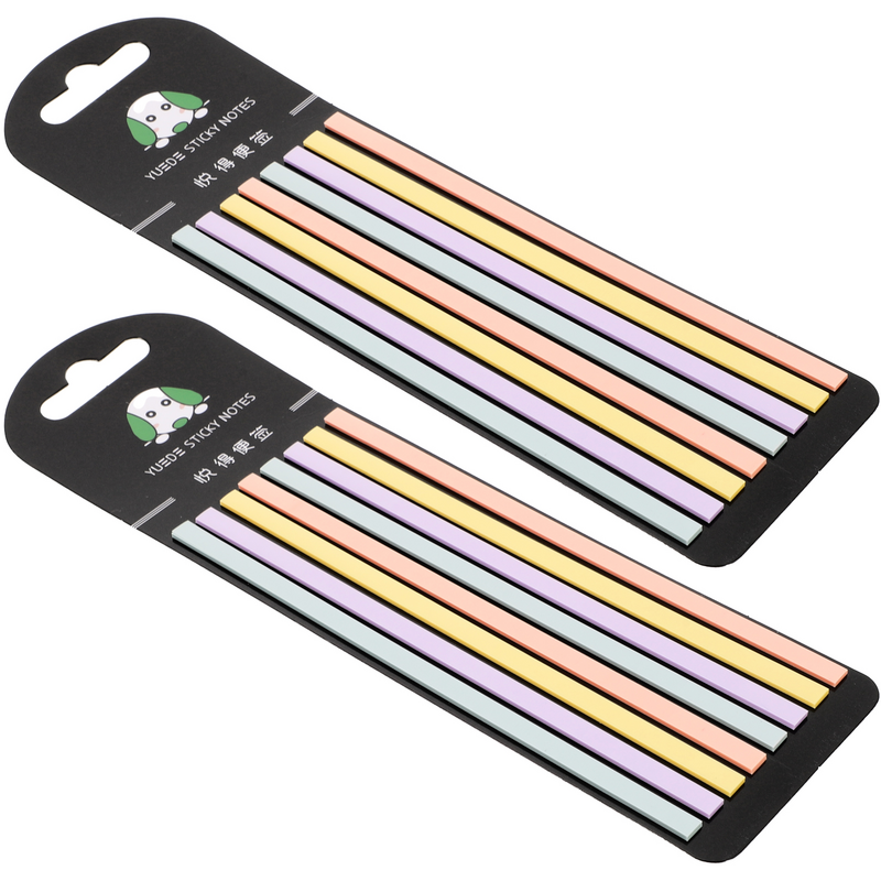 2 Bags Notebooks For Work Fine Bookmarks Notebook Tabs Colorful Reading Bookmarks Reading Strips