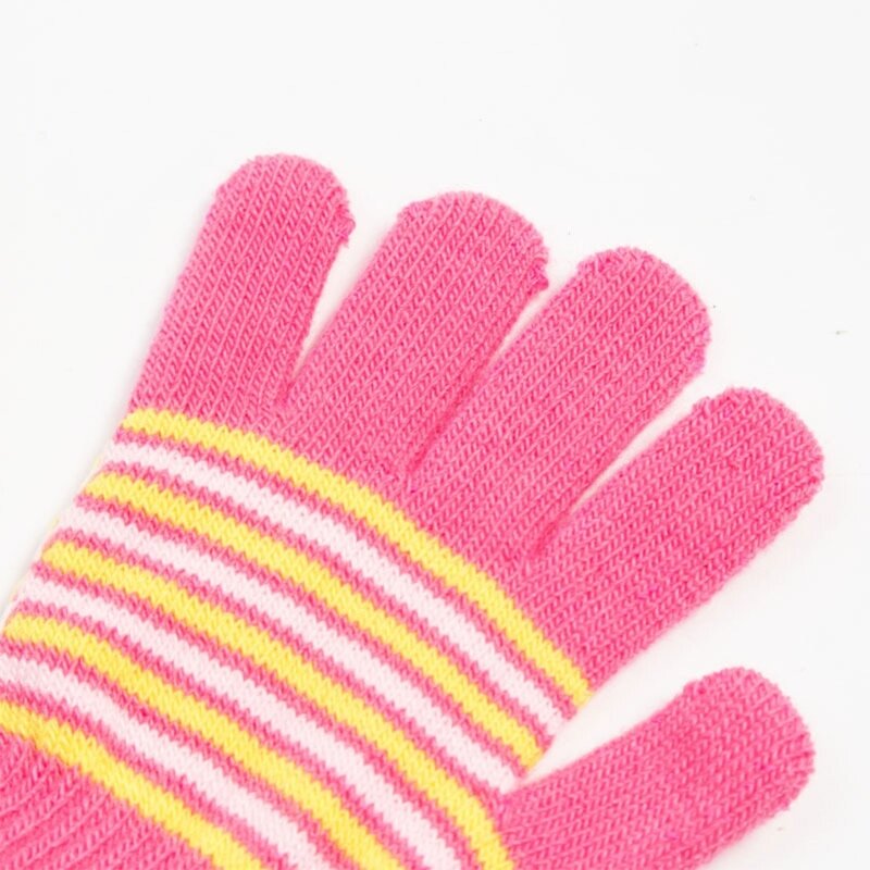 Dzianinowe rękawiczki dziecięce zimowe rękawiczki maluch zagęścić przytulne rękawiczki wiatroszczelne rękawiczki unisex chłopiec