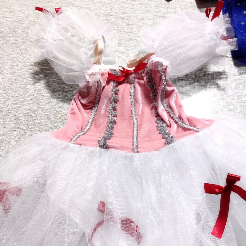 Leotards ballet para crianças, saia tutu profissional, roupas de dança para meninas, Swan Lake