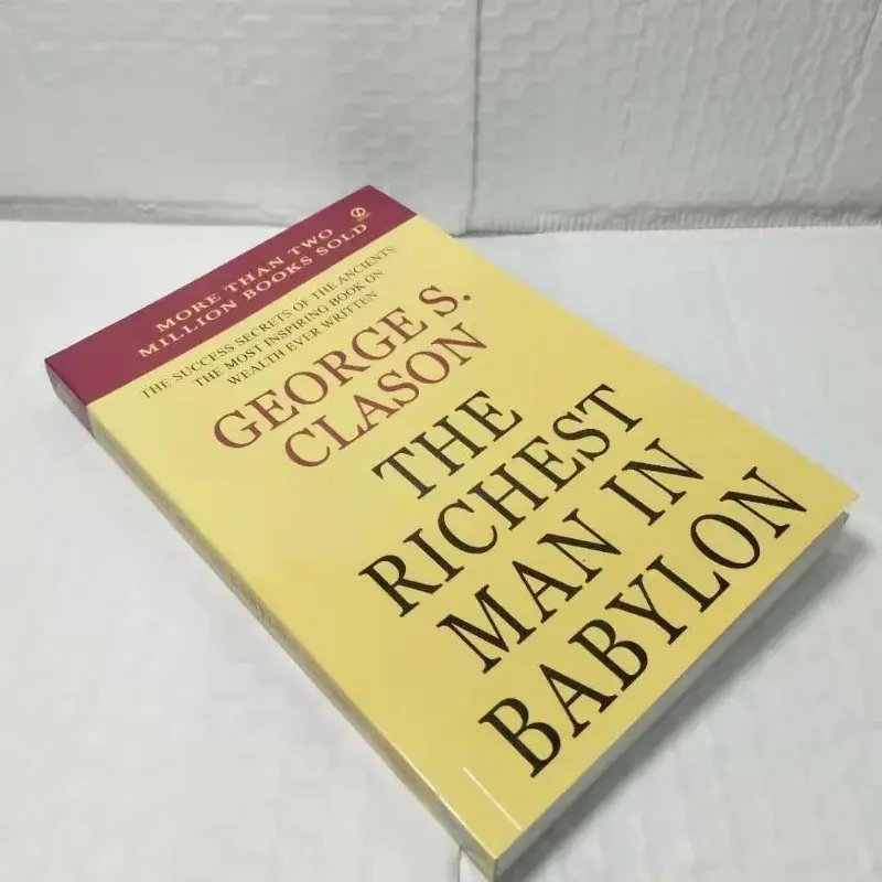 De Rijkste Man In Babylon Door George S. Clason Financieel Succes Inspirerend Leesboek