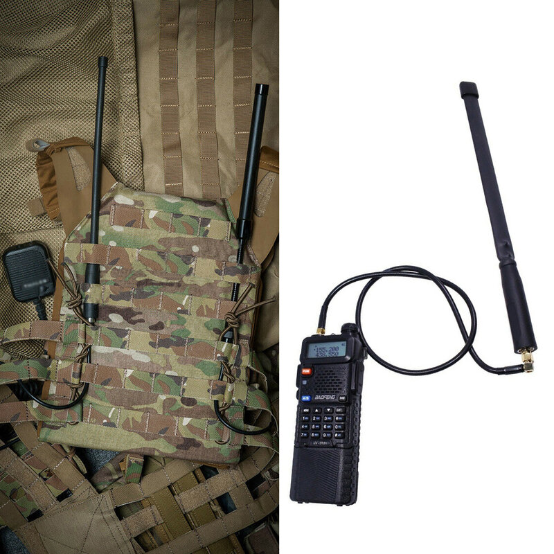 Câble coaxial radio pour Baofeng UV-5R UV-82 UV-9R Walperforated Talkie 60/100cm câble d'extension d'antenne AR-152 AR-148 SMA mâle-femelle