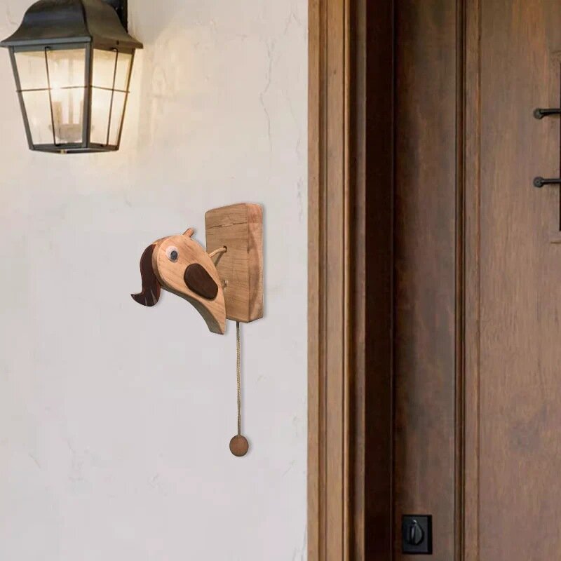 ของเล่นเพื่อความคิดสร้างสรรค์จี้รูปนกหัวขวานสำหรับใช้ในพิธีเคาะประตู