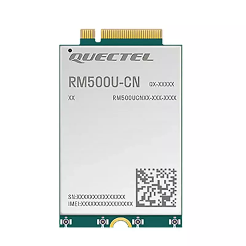 Quectel-RM500U-CN Chip, RM500U IoT, eMBB-Melhorado, 5G Cat 16 M.2 Módulo com Adaptador Tipo C, Novo, Original