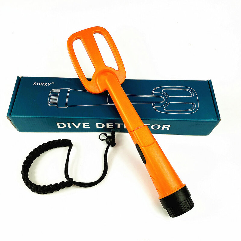 Detector de metais subaquático pulso pinpointer indução mergulho tesouro à prova dwaterproof água detector de metais à mão localizador de metais