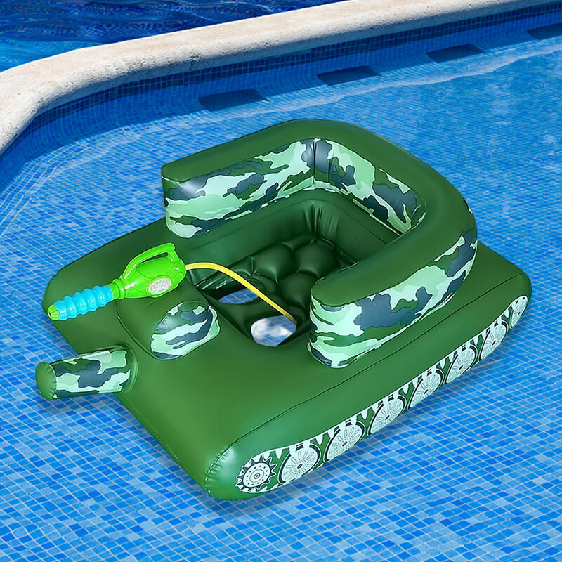 Flotadores de piscina inflables para niños, juguetes flotantes reutilizables, juego interesante plegable ligero para fiesta en la playa de verano