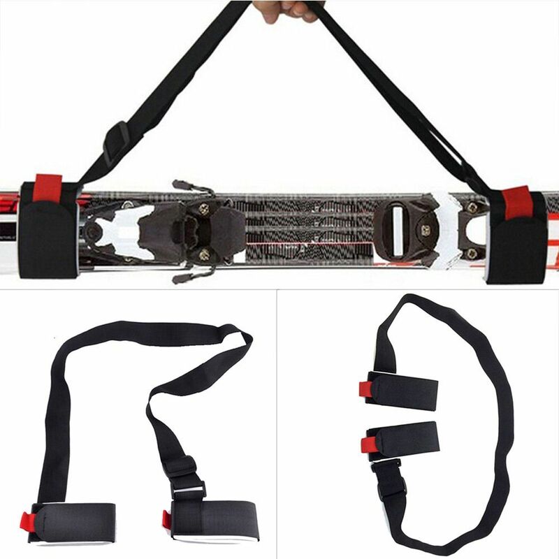 New Adjustable High Quality Hot Sale Ski Snowboard Shoulder Strap Ski Pole Snowboard Bag Lash Handle Straps Hand Carrier