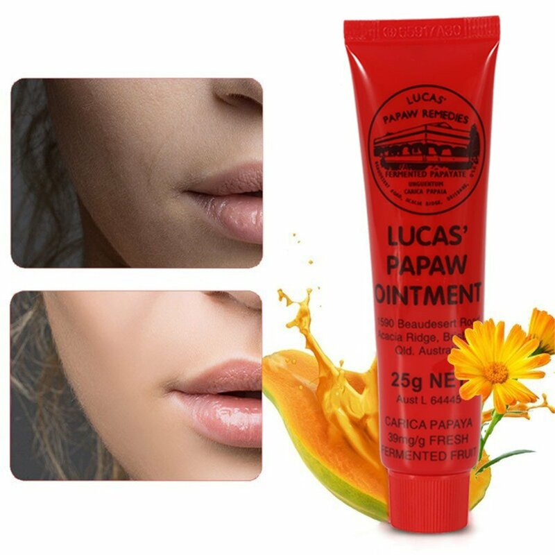 Lucas PAPAW Ointment Diaper Rash Cream Lip Balm Wound Care Papaya Skin Repair Cream 25g